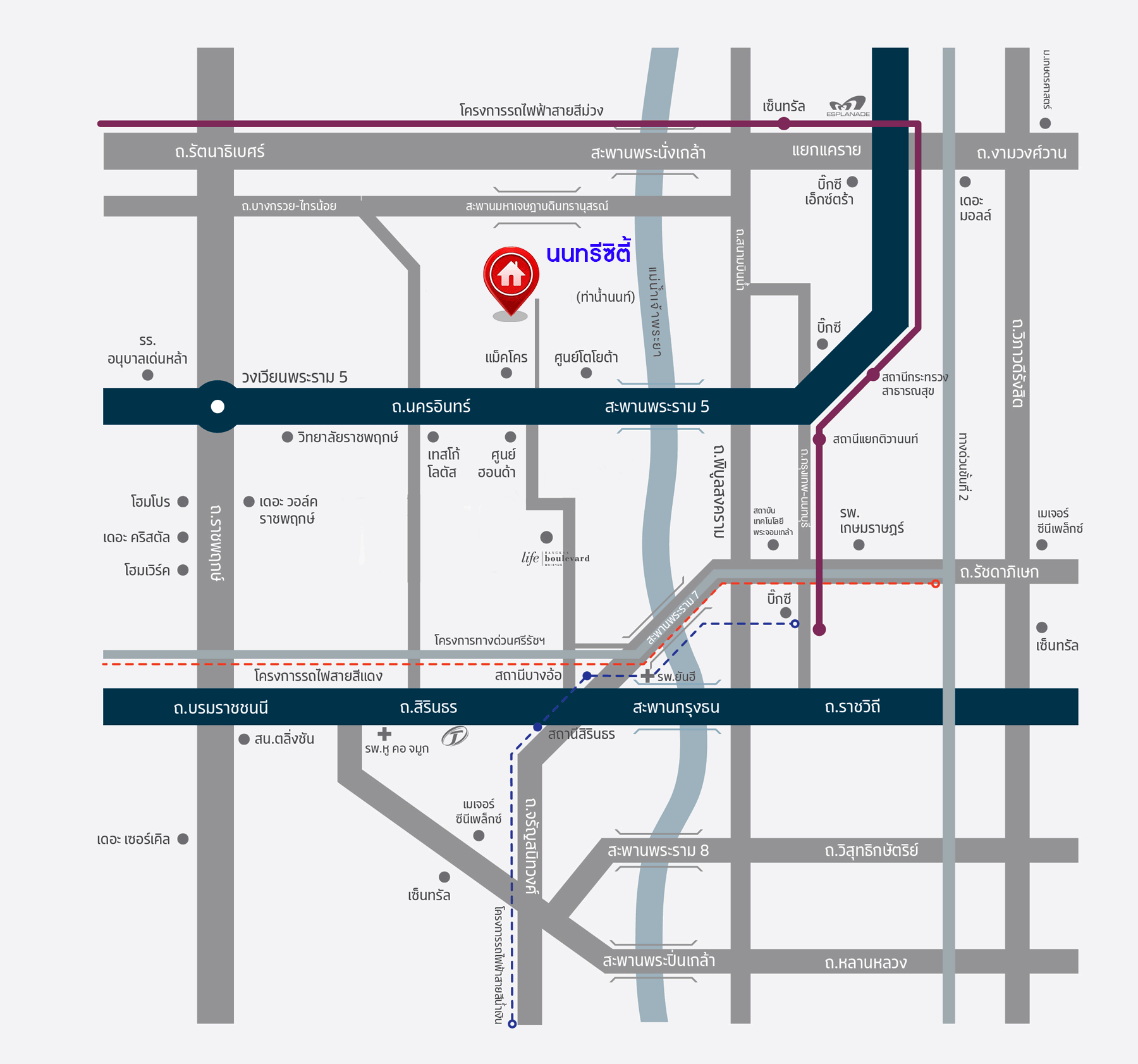 ทาวน์โฮมมือสองนนทบุรี 3 ชั้น ย่านพระราม5! โครงการ นนทรีซิตี้ พระราม5-นครอินทร์ บ้านสวยพร้อมอยู่ บนเนื้อที่ 25 ตร.ว. ภายในกว้างขวาง แบ่งเป็นสัดส่วน ครบทุกฟังก์ชั่นการใช้งานถึง! 3 ห้องนอน 3 ห้องน้ำ 2 ที่จอดรถ แถมแอร์ 2 เครื่อง! เดินทางสะดวกสบายบนทำเลคุณภาพ เพียง 5 นาทีถึงวงเวียนพระราม5 ที่เชื่อมต่ออีกหลายหลายเส้นทางได้อย่างรวดเร็ว